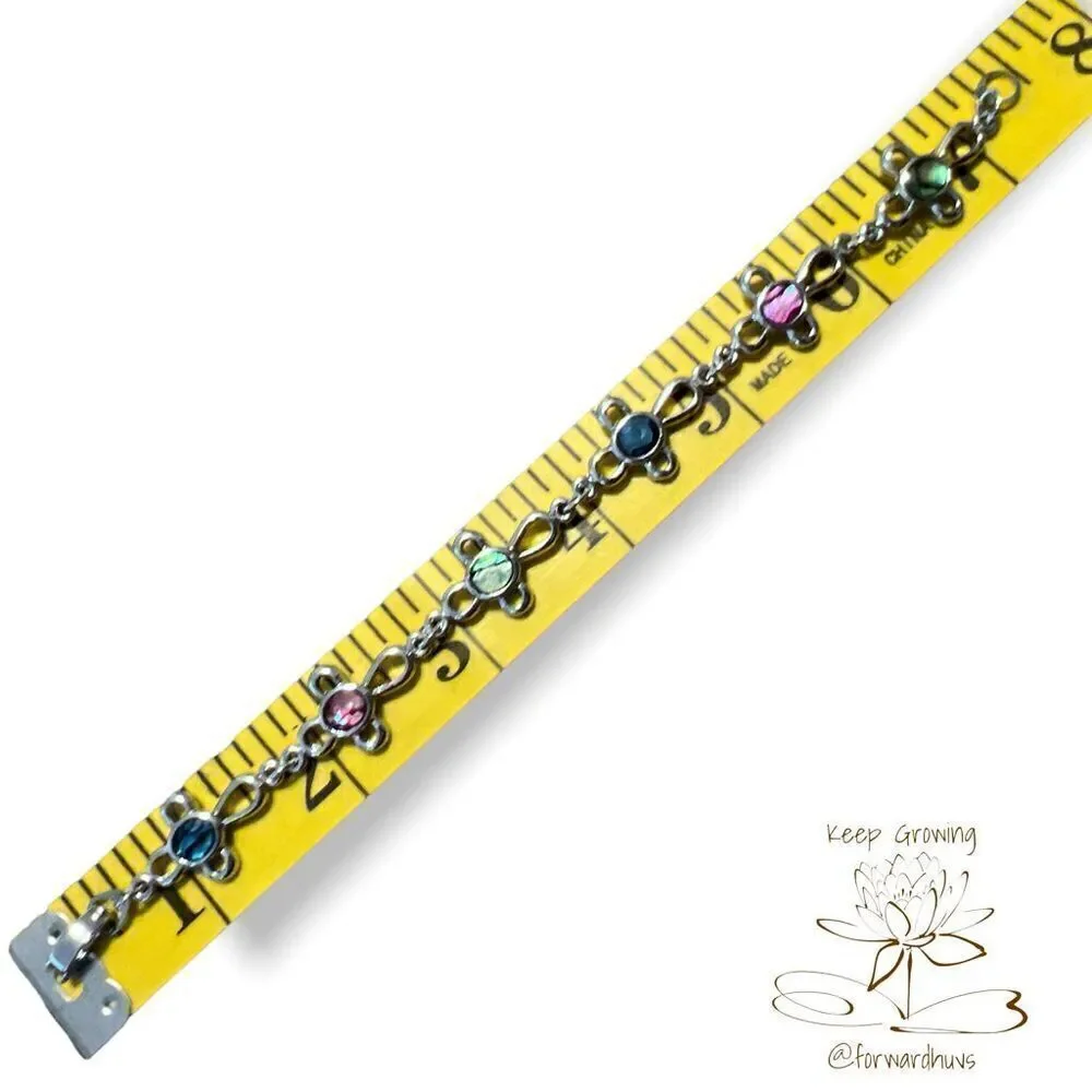 Bundle Sale 3 for $15 | Decorative Silver Tone Clasp Cross Bracelet